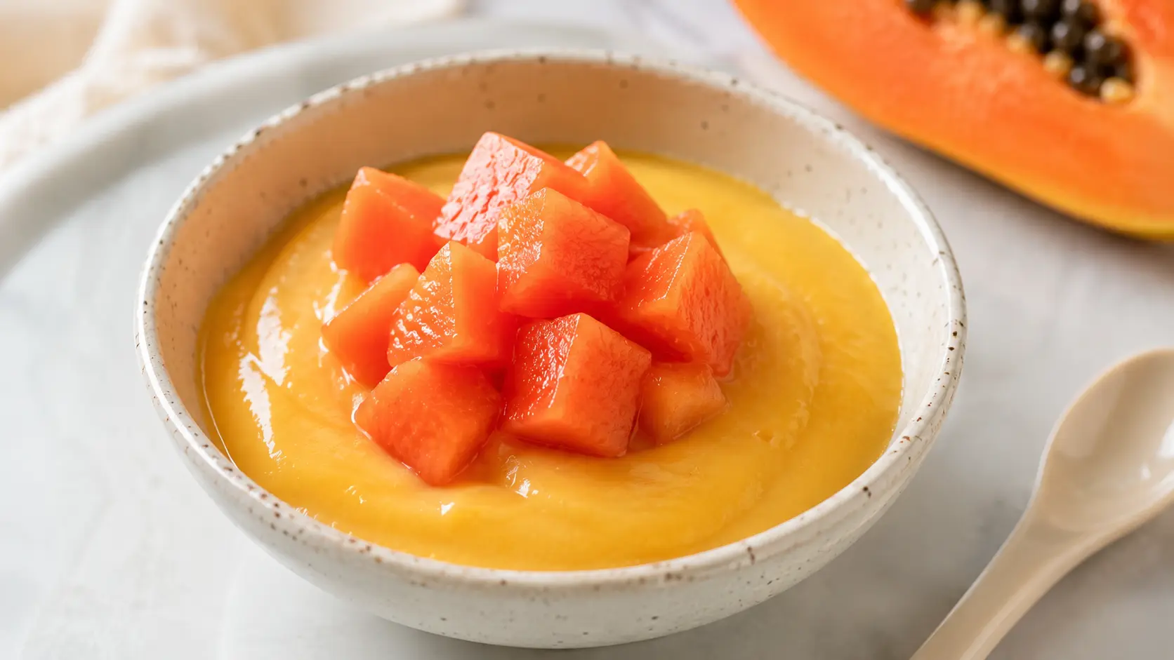 puding labu kuning pepaya tanpa gula untuk anak puding labu kuning pepaya tanpa gula untuk anak